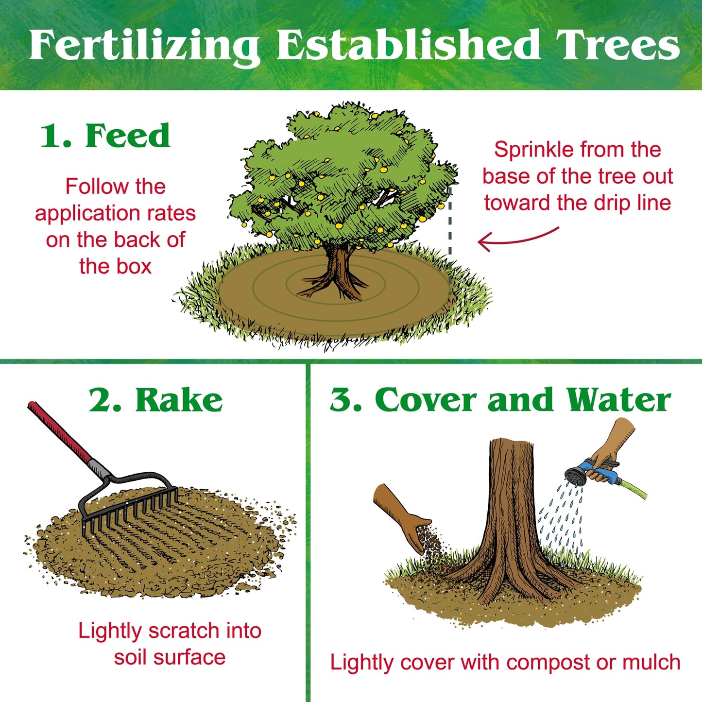 Down to Earth Organic Fruit Tree 6-2-4 All-Natural Fertilizer Mix, 25 Lbs