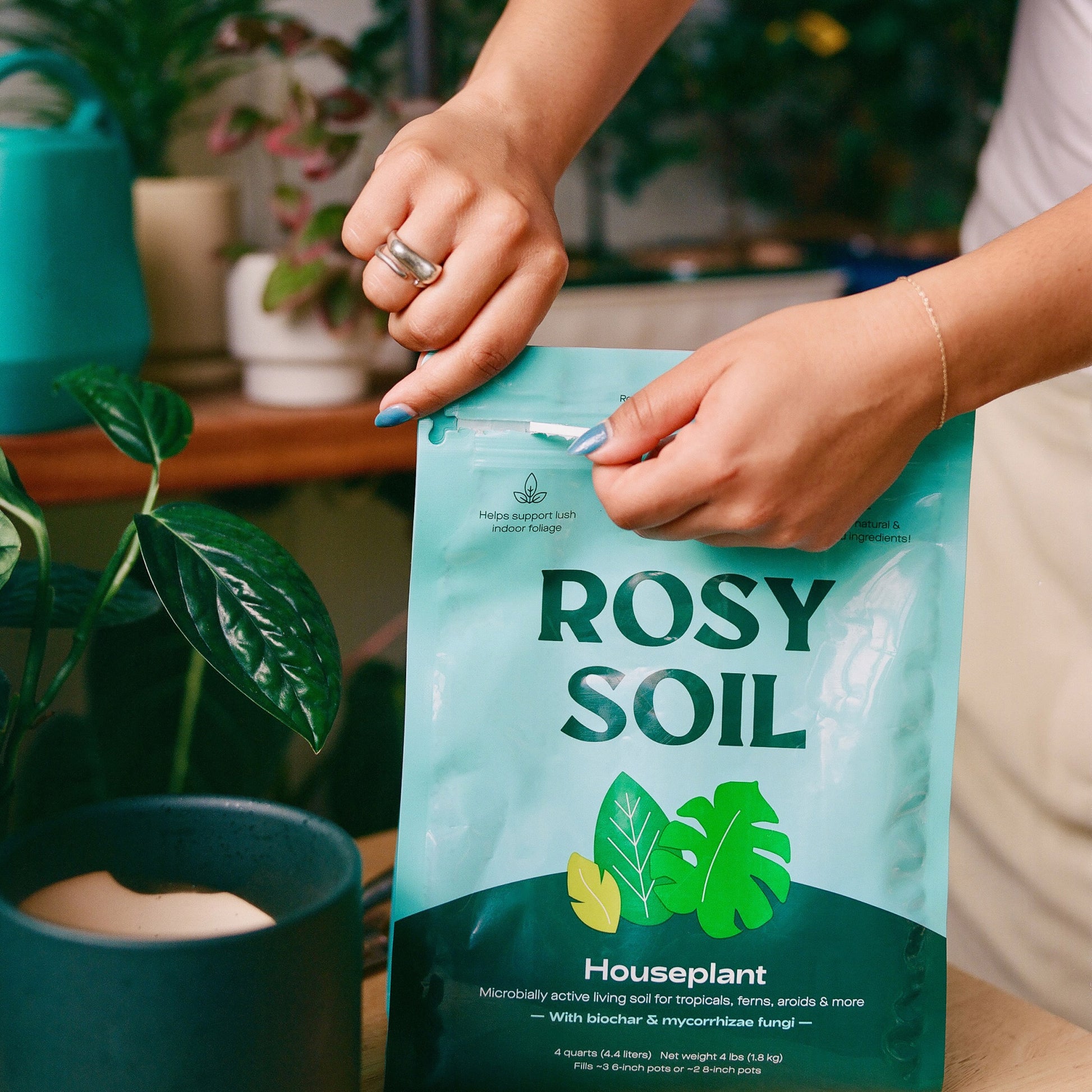 Houseplant Soil – 4 Quart 3-Pack