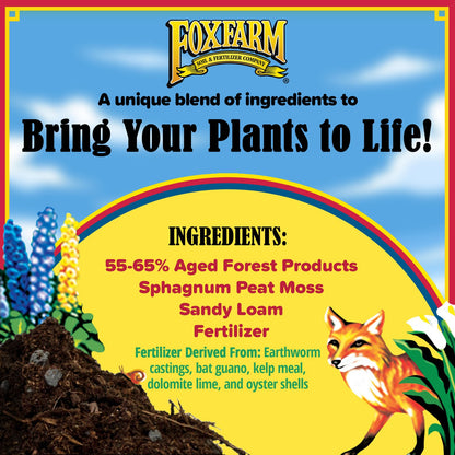 Foxfarm Original Planting Mix for Supporting Plant Growth, 1Cu Ft
