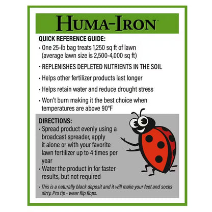 25 Lbs. Huma-Iron Lawn Soil Amendment