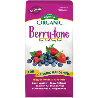 Berry Tone Natural & Organic Plant Food 4 Lbs for Blueberries & Raspberries