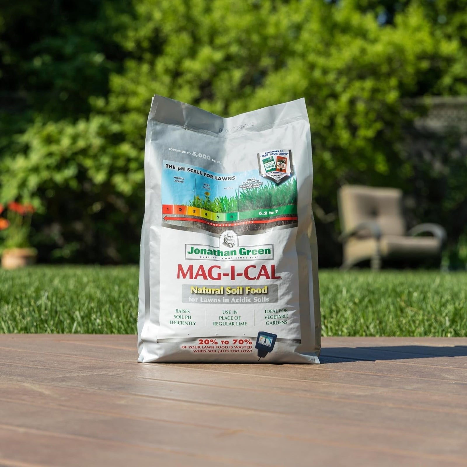 Jonathan Green (#11353) MAG-I-CAL for Lawns in Acidic + Hard Soils, 18# (2 Pack)