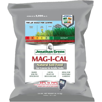 Jonathan Green (#11353) MAG-I-CAL for Lawns in Acidic + Hard Soils, 18# (2 Pack)