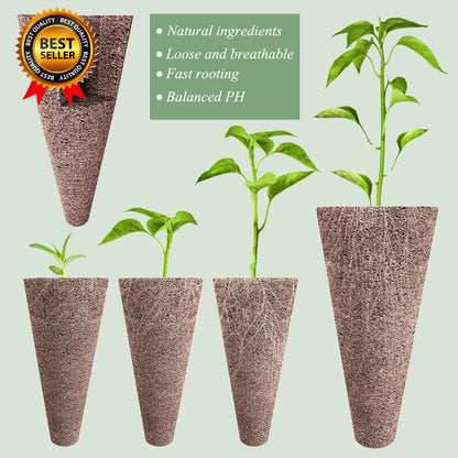 133-Pack Hydroponic Grow Sponges Kit Replacement Seed Starter Pods Compatible