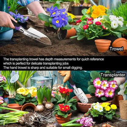 83 Piece Garden Tools Set with Succulent Tools Heavy Duty Aluminum Gardening Accessories