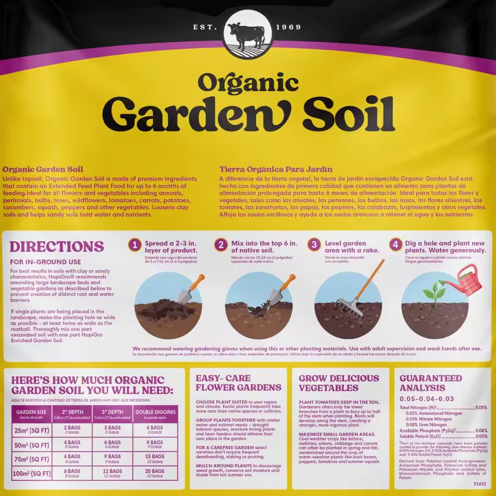 1.5 Cu. Ft. Organic Garden Soil