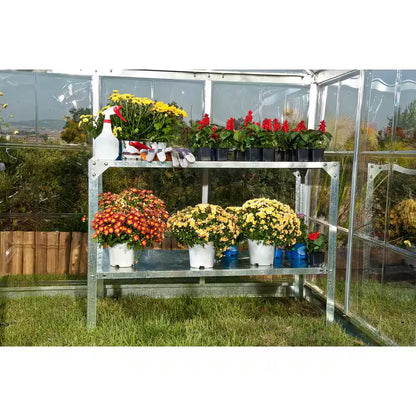 43 In. W X 20 In. D Greenhouse Metal Work Bench