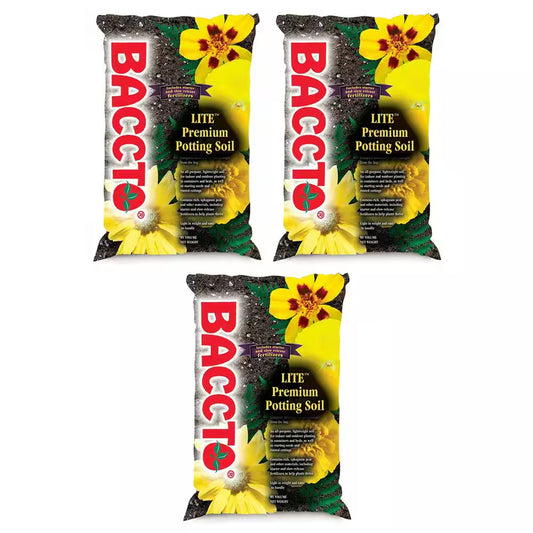 1440  Lite Premium Outdoor Potting Soil, 40 Qt. (3-Pack)