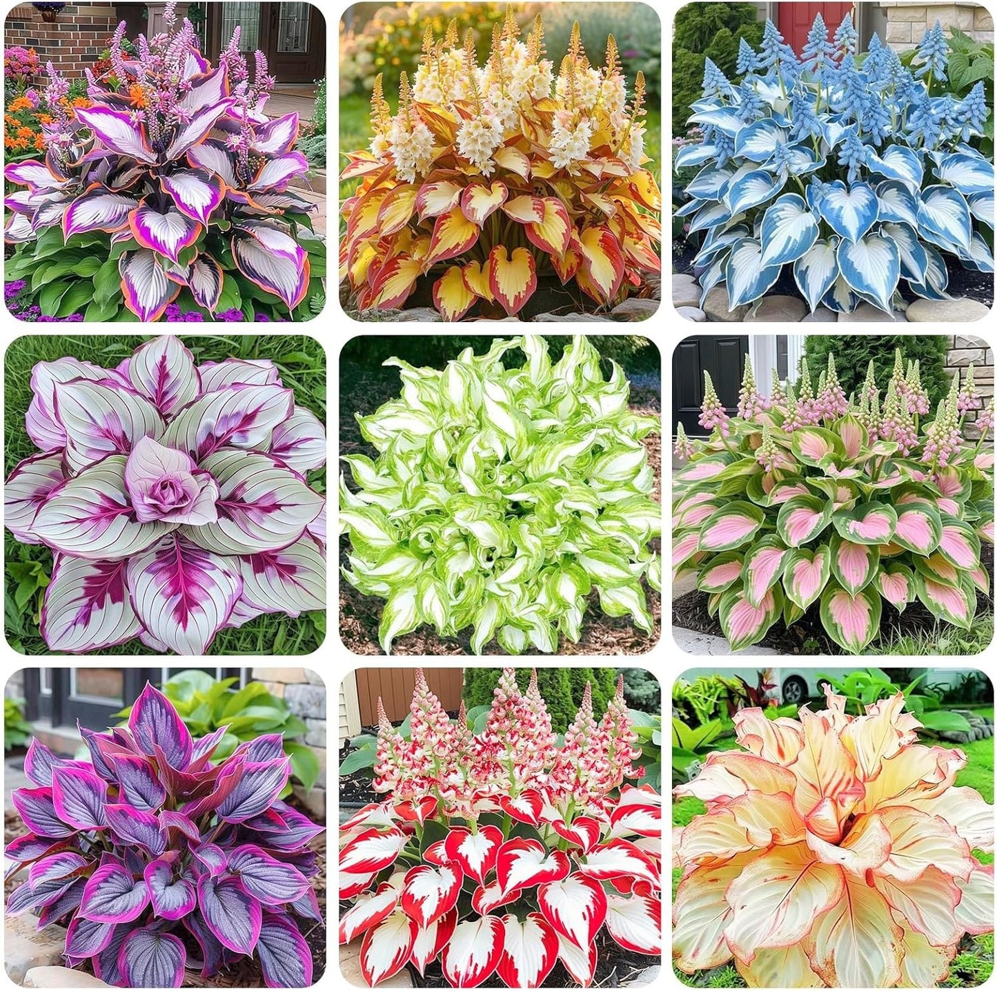 200+ Mixed Rare Hosta Seeds for Planting-Attra