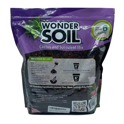 12 Qt. Premium Cactus and Succulent Expanding Potting Soil Mix