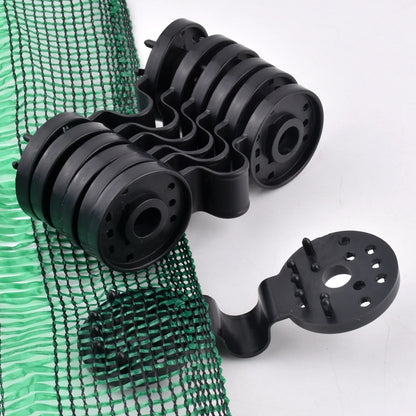 1~100Pcs Sun Shading Net Clip Home Fence Installation Hook Greenhouse Sunshade Net Clamp Outdoor Tent Hang Expand Net Fix Clips