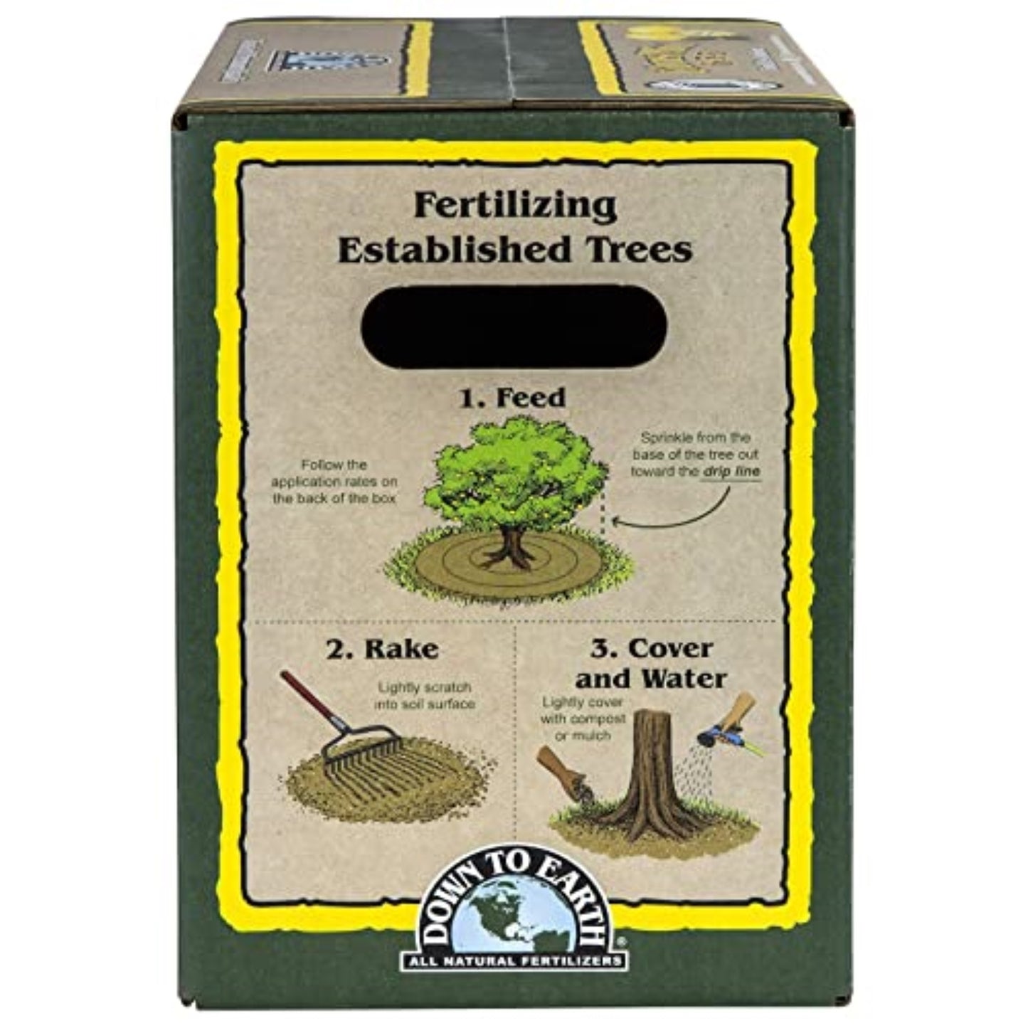 Down to Earth Organic Citrus Fertilizer Mix 6-3-3, 15 Lbs, Enhances Soil Health