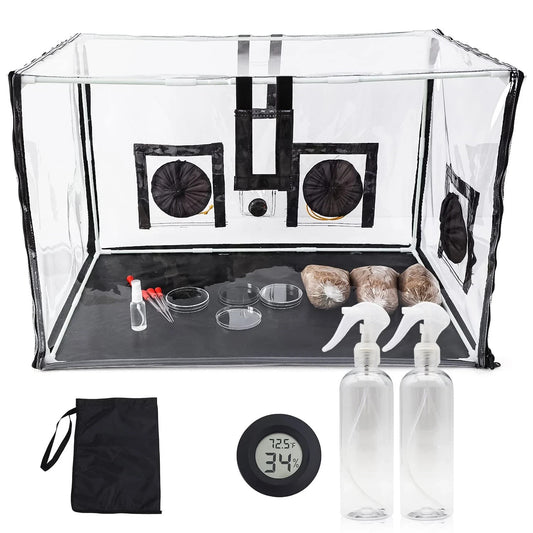 Large Still Air Box Mushroom Mycology Fume Hood Propagation Stationsgrow Kit Mus