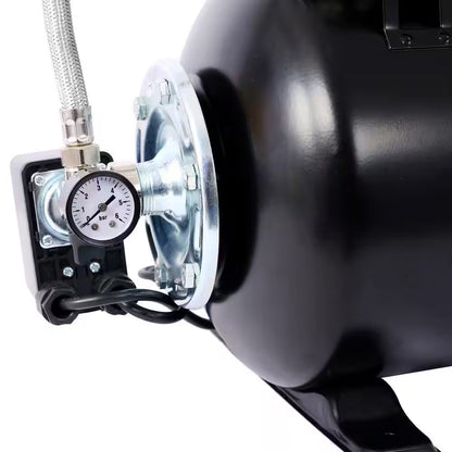 1.6 HP Submersible Fountain Irrigation Pump in Black with Pressure Tank