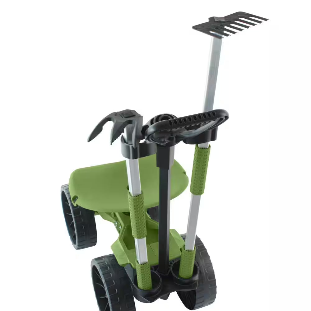 Wheelie Scoot Tool Toter with Comfort Cushion