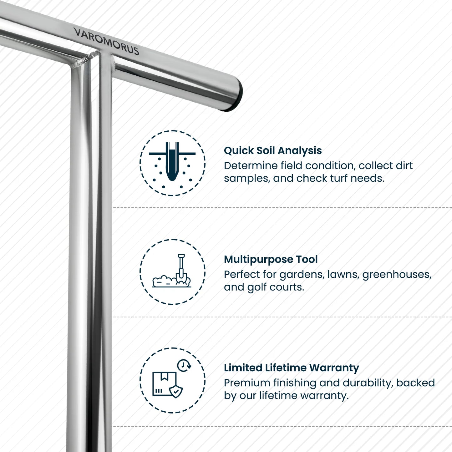 21" SOIL SAMPLER STAINLESS STEEL