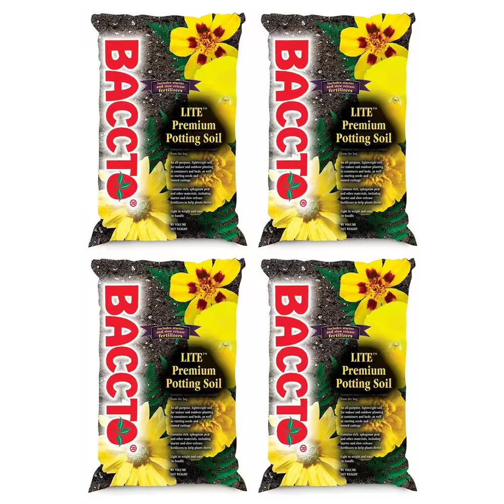 1420P  Lite Premium Outdoor Potting Soil, 20 Qt. (4-Pack)