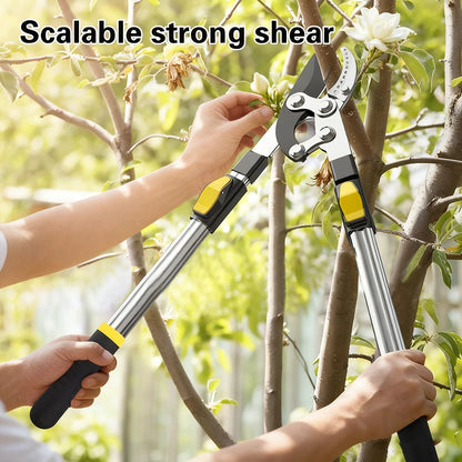 Garden Tree Pruning Shears High Branch Pruning Tool Long Reach Handle Fruit Picker Pruner Garden Tools