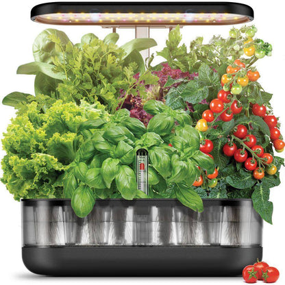 12-Pods Hydroponics Growing System Kit, Gardening Hydroponics Growing System with 4. 2L Water Pump, Height Adjustable