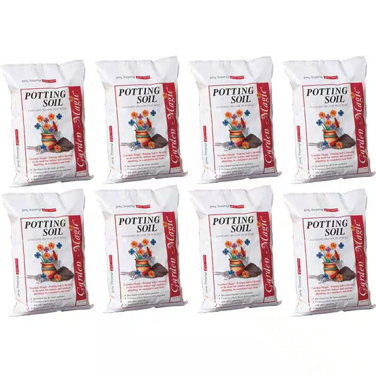20 Lbs. Bag Garden Magic Potting Soil Mix (8-Pack)