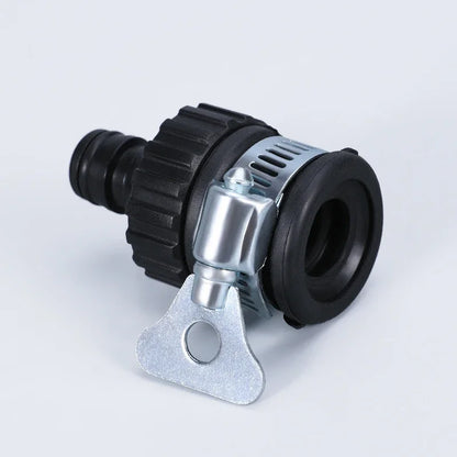 2Pc Faucet Adapter Universal Plastic Hose Fitting Quick Connect Fitting Faucet for Car Wash Garden Irrigation Faucet Accessories