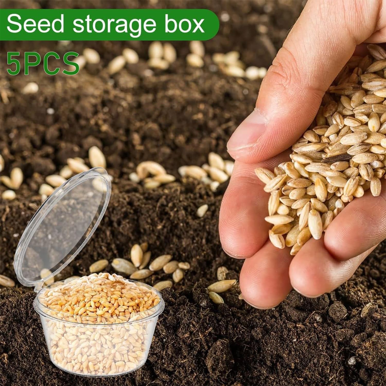 17 PCS Mini Seed Spreader, New Mini Gardening Spreaders, Mini Sowing Seed Dispen