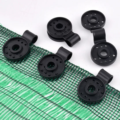1~100Pcs Sun Shading Net Clip Home Fence Installation Hook Greenhouse Sunshade Net Clamp Outdoor Tent Hang Expand Net Fix Clips