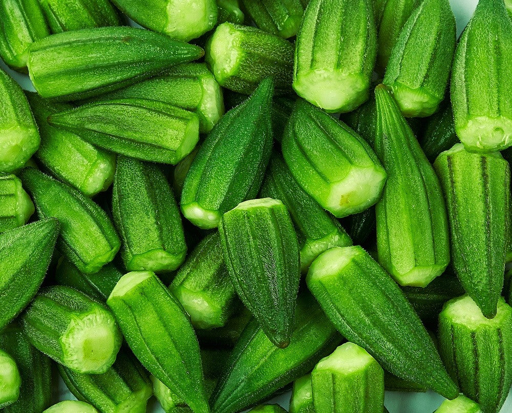 Blondy Okra Seeds | Heirloom & Non-Gmo | Fresh Vegetable Seeds