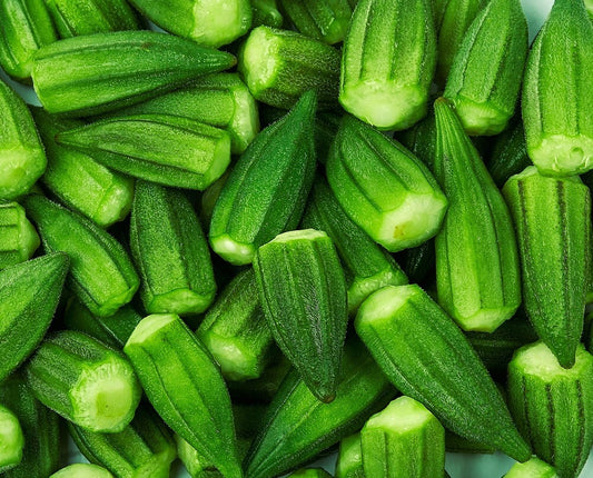 Blondy Okra Seeds | Heirloom & Non-Gmo | Fresh Vegetable Seeds