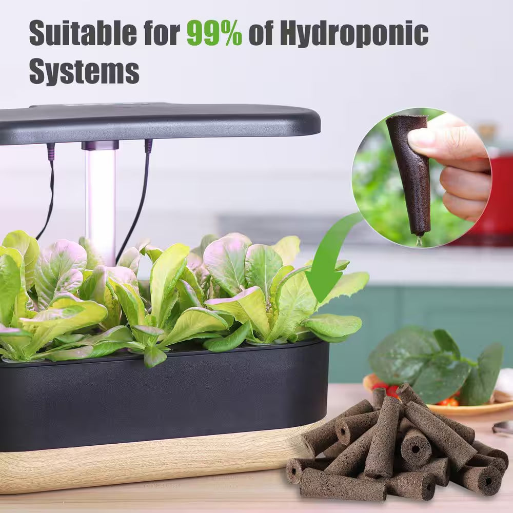 80 Sponges 20 Baskets 1 Tweezer Hydroponic Grow Kit with Seed Pods for Indoor Outdoor Garden Planting System (101-Pack)