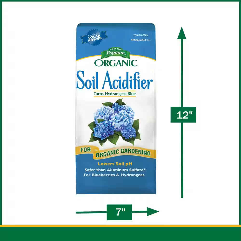 6 Lb. Organic Hydrangea and Blueberry Soil Acidifier with Sulfur and Gypsum