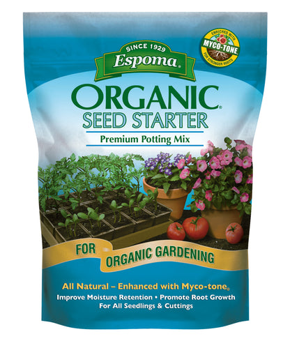 Espoma 16-Quart Organic Seed Starter Premium Potting Mix (2 Pack)