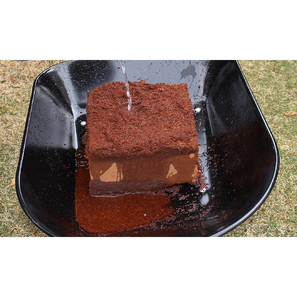 10 Lbs. Organic Coco Block Coir Brick Potting Soil (4-Pack)