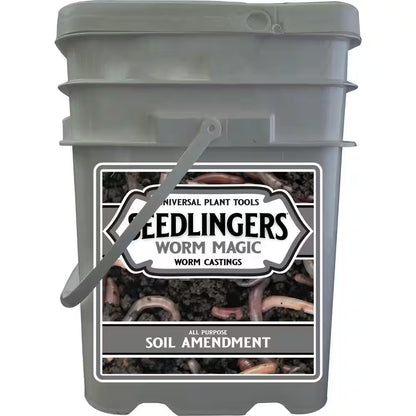 25 Lbs. 2,500 Sq. Ft. Worm Magic Worm Castings Organic Soil Amendment 25 Pound Granular