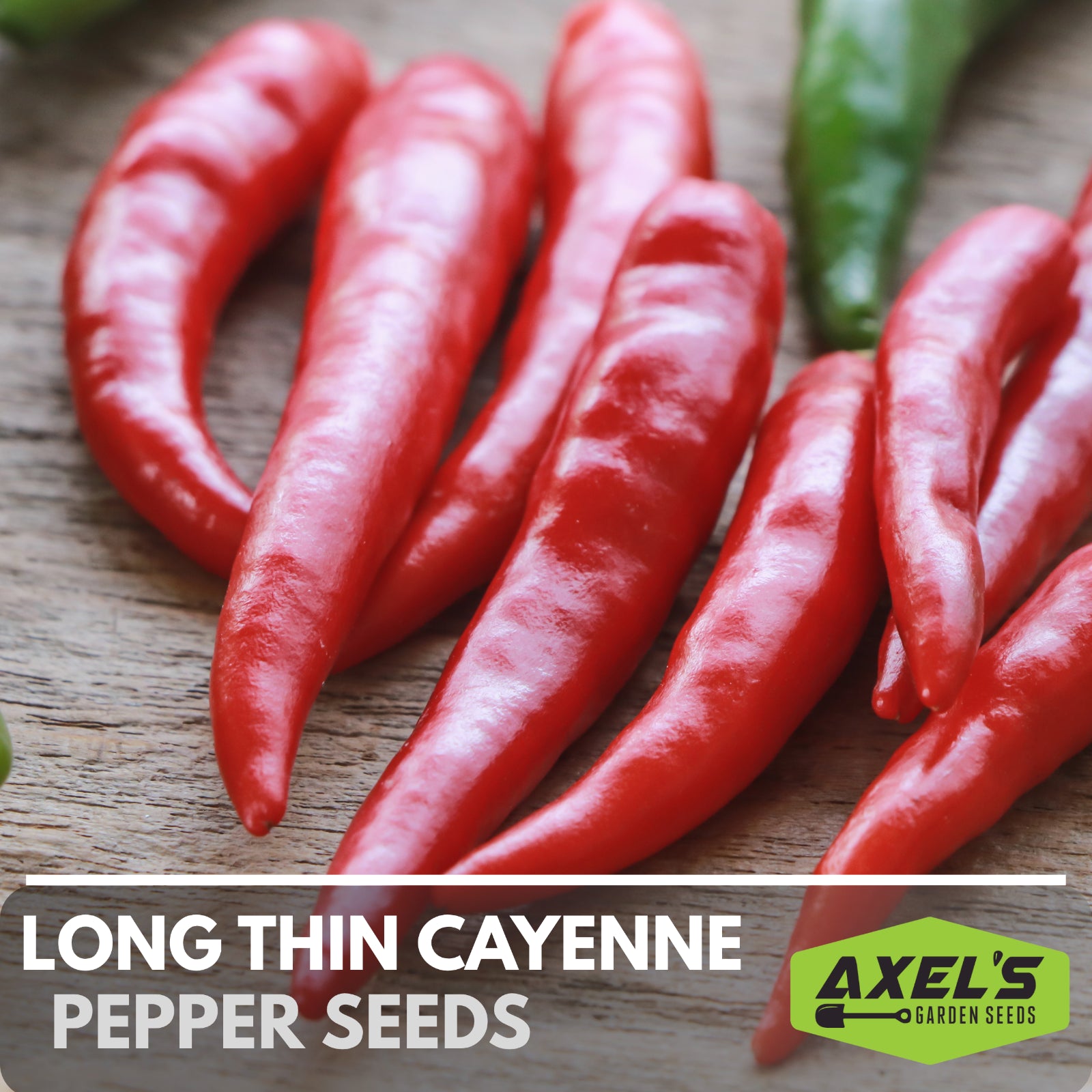 Hot Cayenne Pepper Heirloom Non-Gmo Seeds