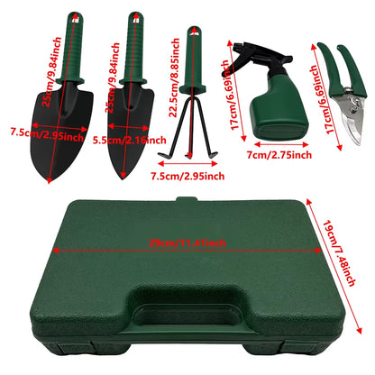 Horticultural Planting Tools Garden Tools Set with case