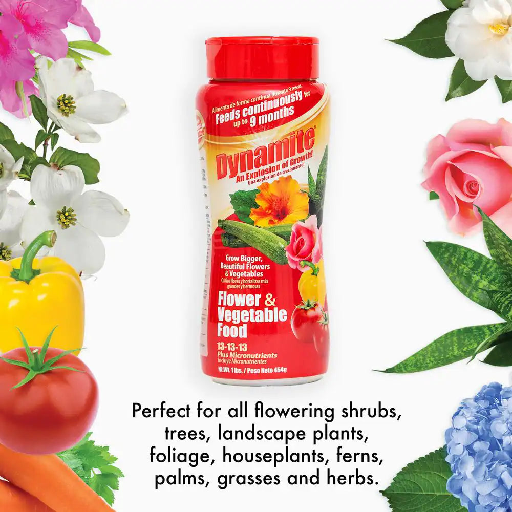 1 Lb. Flower and Vegetables Plant Food