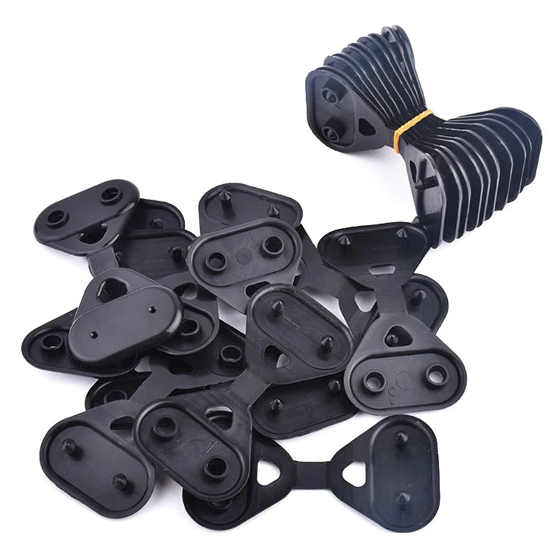 10~50Pcs Sunshade Net Clip Outdoor Shade Cloth Net Clips, Greenhouse Fabric Fixing Clamp Accessories Grommet Fence Netting Hook