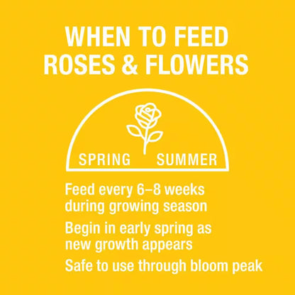 6 Lb. Organic Rose and Flower Plant Food 4-7-3