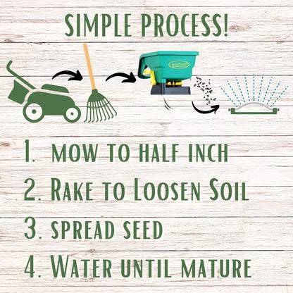 Premium Mow Less Grass Seed