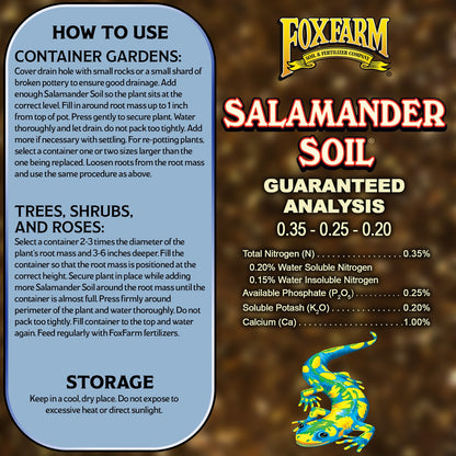 Foxfarm Salamander Soil Potting Mix, 1.5Cu Ft