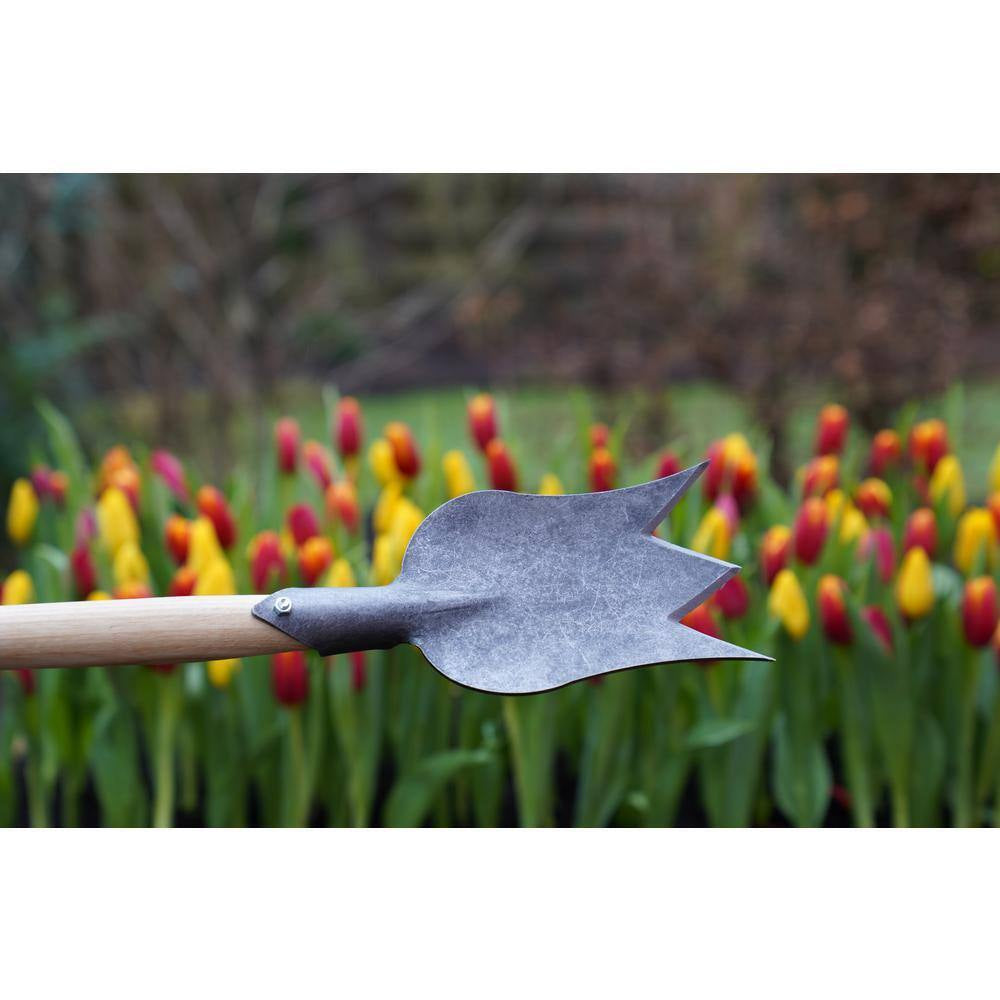 38.6 In. L Tulip Spade Long T Handle Garden Fork, Handle 31.9 In. L