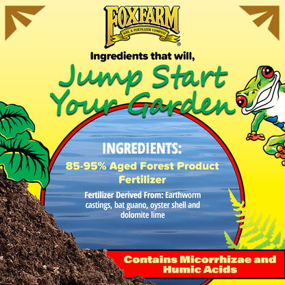 Foxfarm Happy Frog Garden Soil Conditioner with Beneficial Microbes, 1.5 Cu Ft