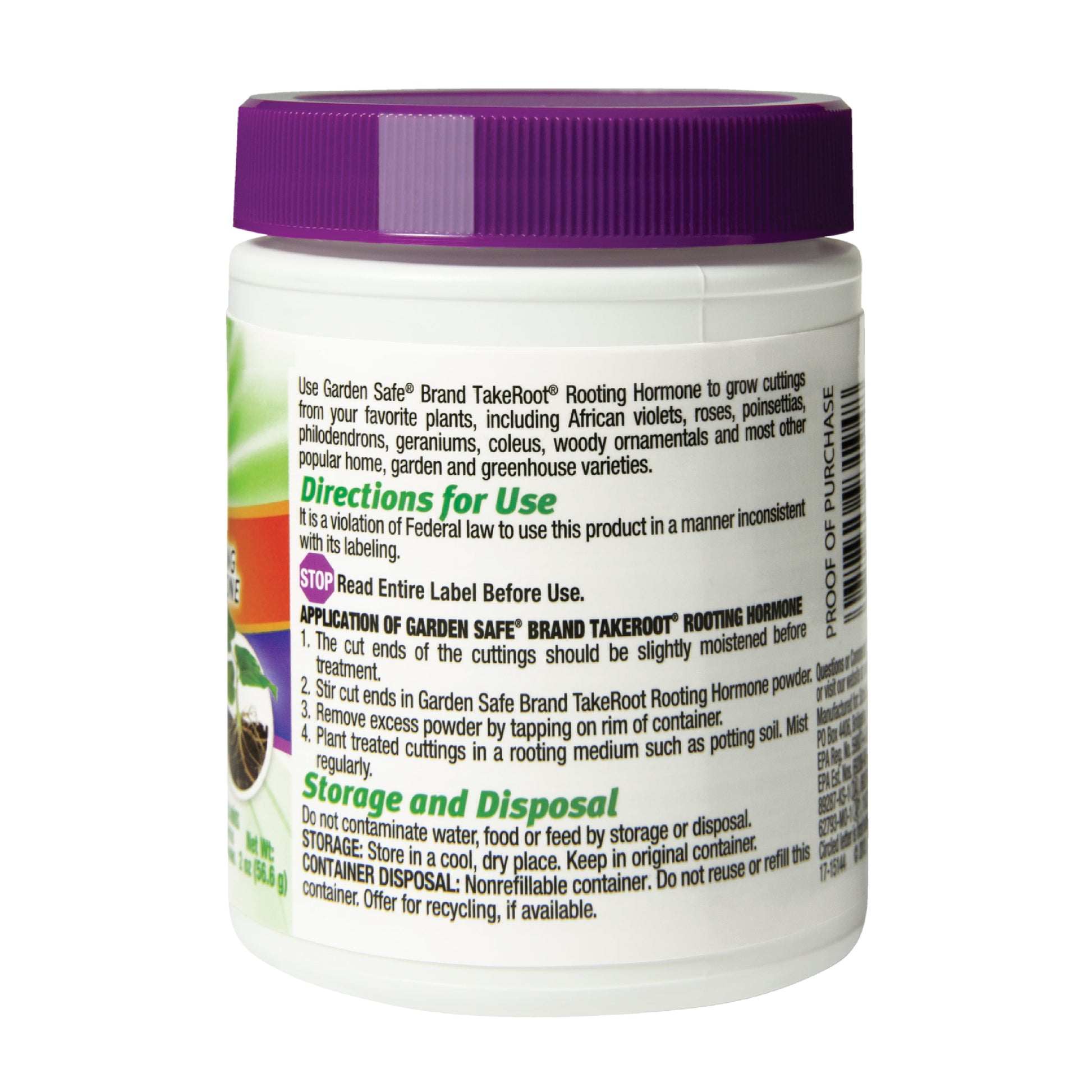 Take Root Rooting Hormone Powder, Grow New Plants from Cuttings, 2 Ounces