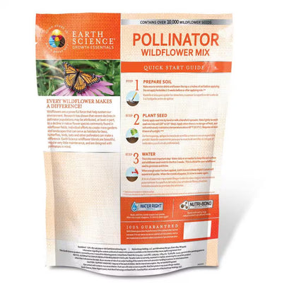 2 Lbs. Pollinator All-In-One Wildflower Mix with Seed, Plant Food and Soil Conditioners