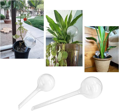 10 Pack Clear Plant Watering Globes,Plastic Self Watering Bulbs for Indoor Plant