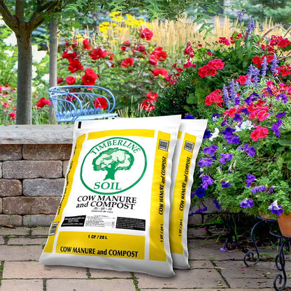 Cow Manure & Compost Soil, 40Lb.