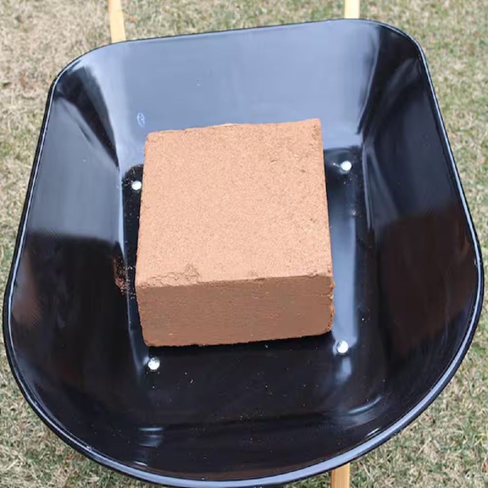 10 Lbs. Organic Coco Block Coir Brick Potting Soil