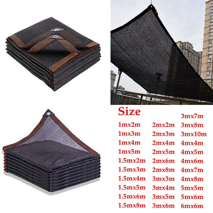 30%~90% Shading Anti-Uv Black HDPE Sunshade Net Greenhouse Garden Succulent Plants Cover Netting Swimming Pool Sun Shade Net