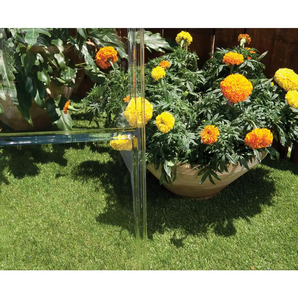 Harmony 6 Ft. X 4 Ft. Gray/Clear Polycarbonate DIY Greenhouse Kit